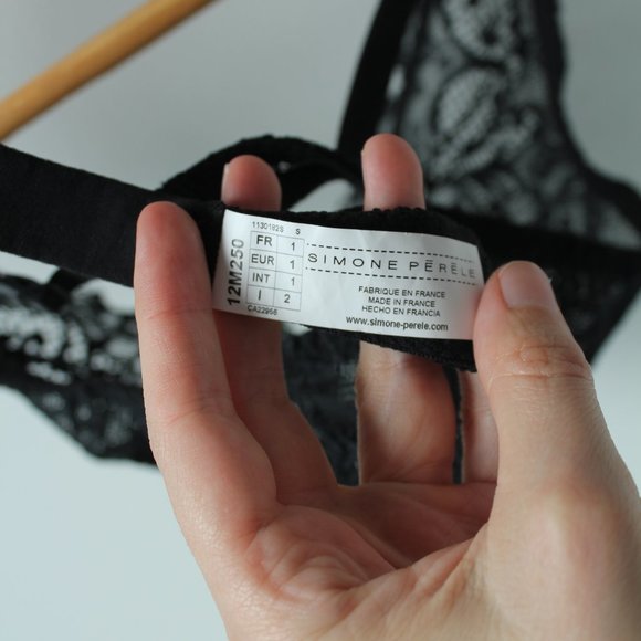Black Lace Bralette Simone Pérèle - Picture 5 of 6